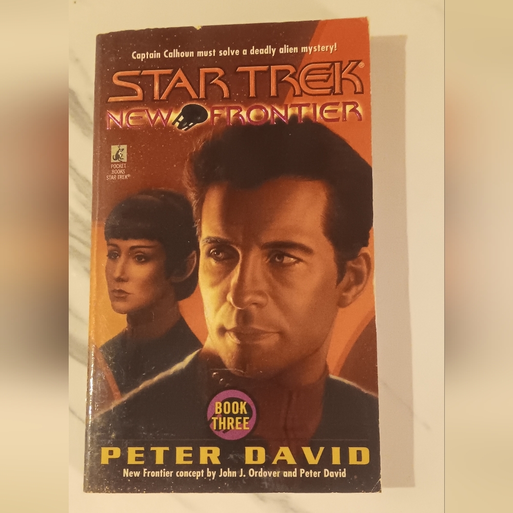 Vintage Star Trek New Frontier Book Three by Peter David